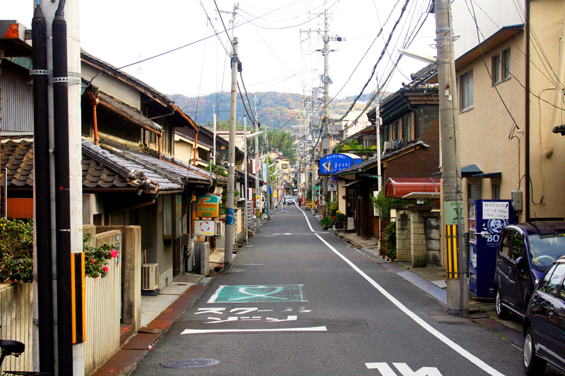国分村の奈良街道